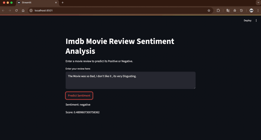 Sentiment Analysis IMDb - RNN