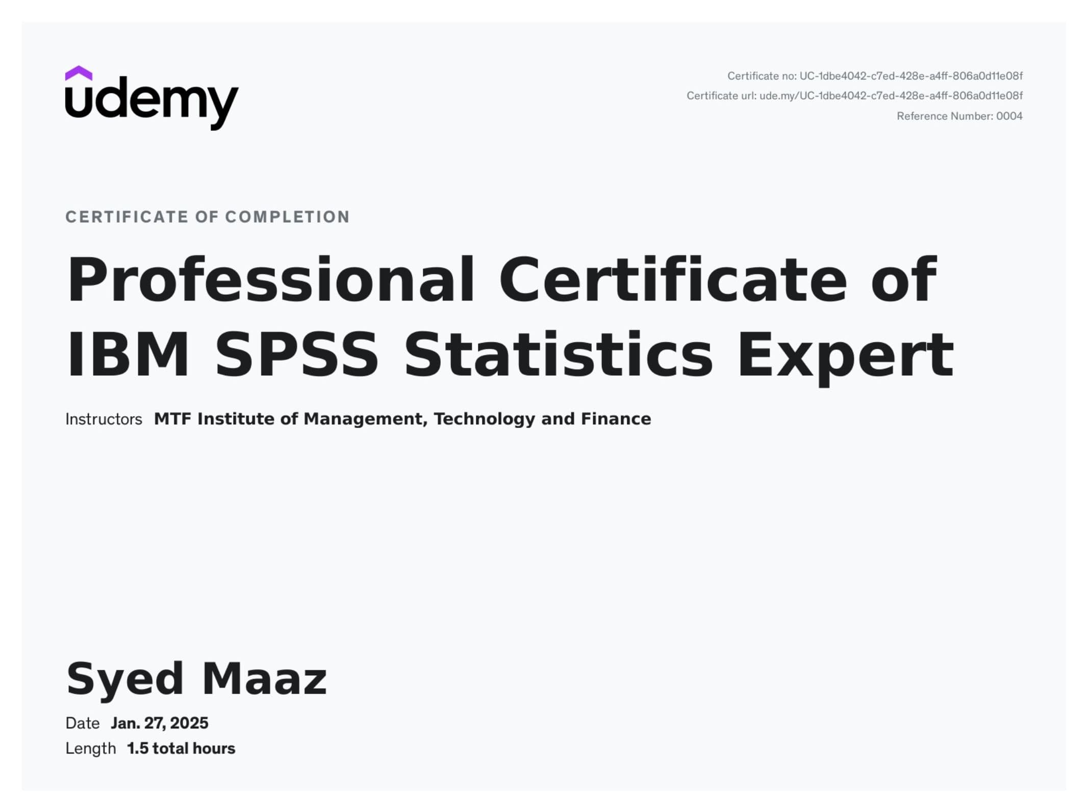 IBM SPSS Statistics Expert — 2025